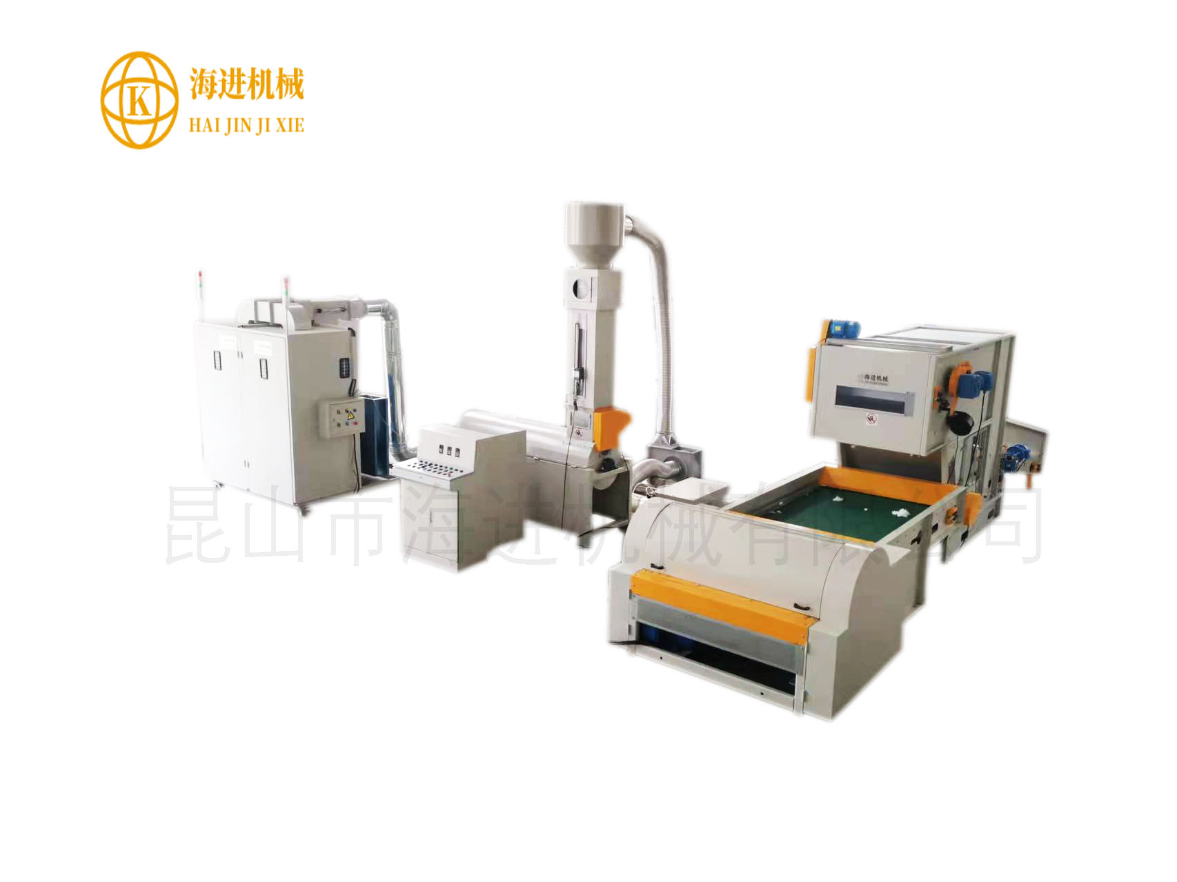 HJZZM-900開(kāi)包開(kāi)棉珍珠棉打包一體機(jī)/Pearl Cotton balling machine